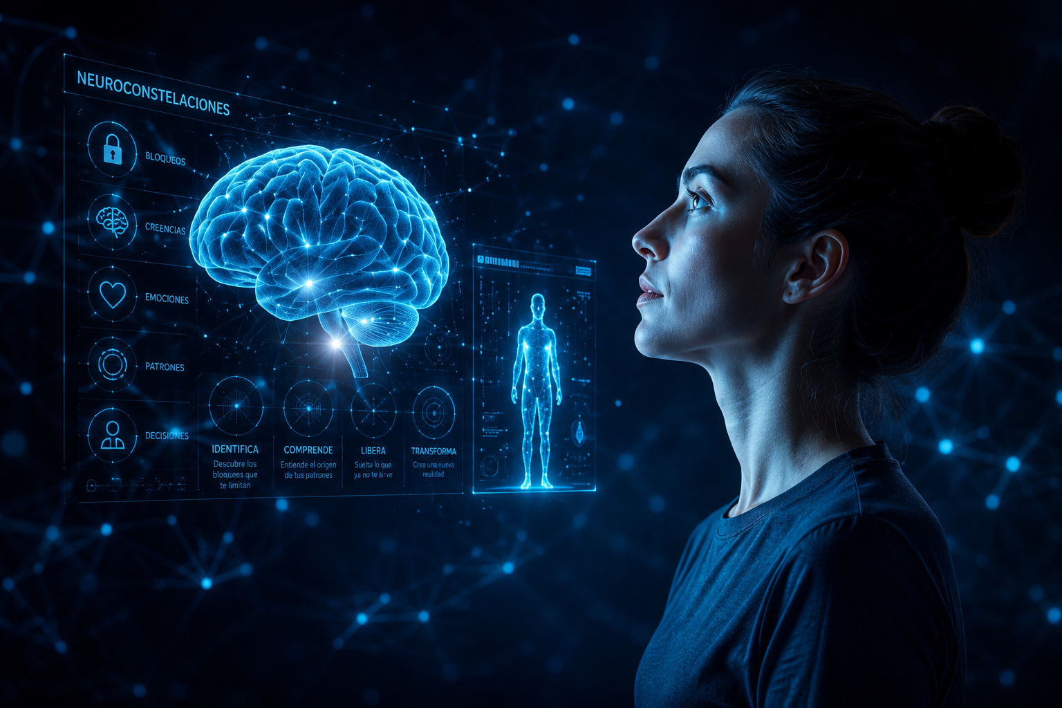 Neuroconstelaciones — la ciencia que conecta tu mente con el campo cuántico